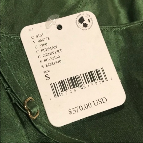 Amanda Uprichard Sonnet Silk Gown. NWT - Picture 5 of 5